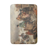 Tapis De Bain Tempête sur la côte (par Rudolf Jordan) (Devant (Vertical))