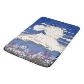 Tapis De Bain Tempête tropicale et fleurs (Angle)