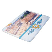 Tapis De Bain Temple du mur oriental Mont Jérusalem (Angle)