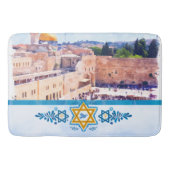 Tapis De Bain Temple du mur oriental Mont Jérusalem (Devant)