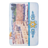 Tapis De Bain Temple du mur oriental Mont Jérusalem (devant Vertical)