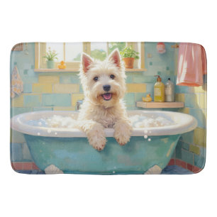 Tapis De Bain Temps de bain pour West Highland White Terrier Mig