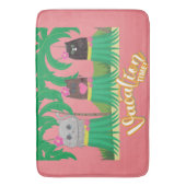 Tapis De Bain Temps de vacances Hula Kitty (devant Vertical)