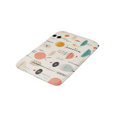Tapis De Bain Tendance du milieu du siècle (Angle)