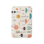 Tapis De Bain Tendance du milieu du siècle (Devant (Vertical))