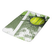 Tapis De Bain Tennis Design Bath Mat (Angle)