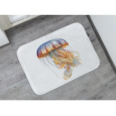 Tapis De Bain Tentacles de coucher de soleil : Aquarelle côtière