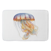 Tapis De Bain Tentacles de coucher de soleil : Aquarelle côtière (Devant)