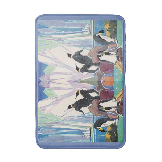 Tapis De Bain terrain de pingouin (Devant (Vertical))