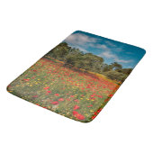 Tapis De Bain terrain fleuri et arboré (Angle)