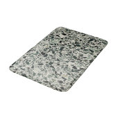Tapis De Bain Terrazzo Vert Moderne (Angle)