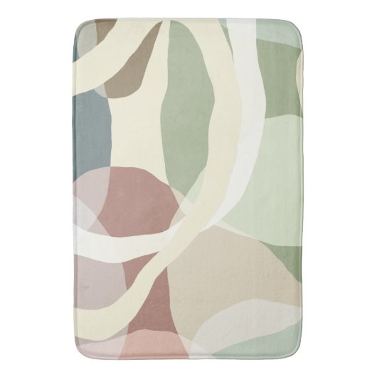 Tapis De Bain Terre Abstraite (devant Vertical)