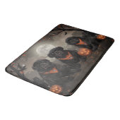 Tapis De Bain Terre-Neuve Halloween Épouvantable (Angle)