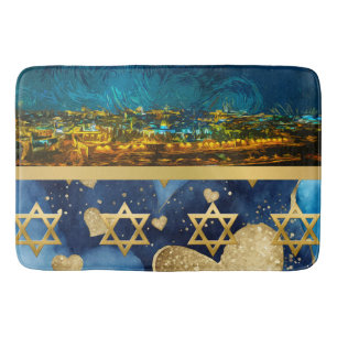 Tapis De Bain Terre Sainte une nuit à Jérusalem
