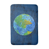 Tapis De Bain Terre tourbillonnant (Devant (Vertical))