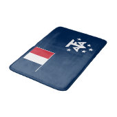 Tapis De Bain Terres australes françaises de l'Antarctique (Angle)