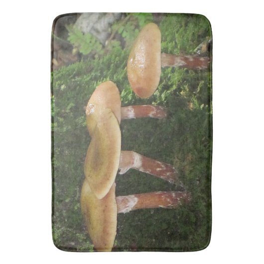 Tapis de bain terreux de champignon (devant Vertical)