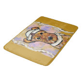 TAPIS DE BAIN TERRIER AIREDALE   (Angle)