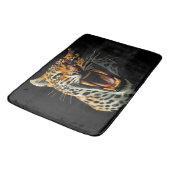 Tapis De Bain Tête d'attaque du léopard (Angle)