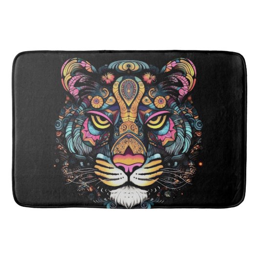 Tapis De Bain Tête de tigre (Devant)