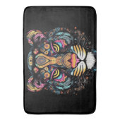 Tapis De Bain Tête de tigre (devant Vertical)