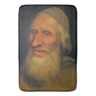 Tapis De Bain Tête d'un vieil homme (par Quentin Metsys)