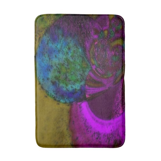 Tapis De Bain "Texas Prickly Pear" Mat à bain moyen (Devant (Vertical))