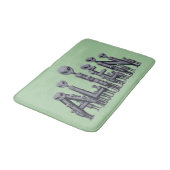 Tapis De Bain Texte Alien (Angle)