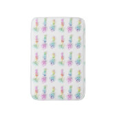Tapis De Bain Texte décoratif d'arc-en-ciel (Devant (Vertical))