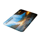 Tapis De Bain Texte personnalisé Islande (Angle)