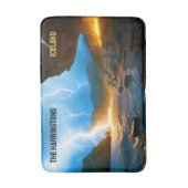 Tapis De Bain Texte personnalisé Islande (Devant (Vertical))