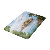 Tapis De Bain Texte personnalisé Monténégro (Angle)