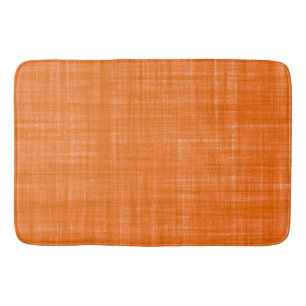 Tapis De Bain Textile Orange Fabric Photo
