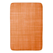 Tapis De Bain Textile Orange Fabric Photo (devant Vertical)