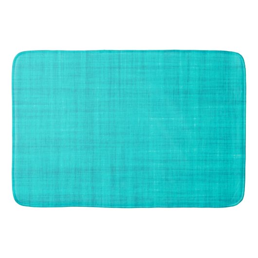 Tapis De Bain Textile Turquoise Fabric Photo (Devant)