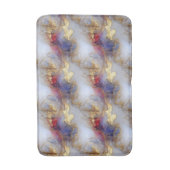 Tapis De Bain Texture abstraite d'encre alcoolique avec des acce (Devant (Vertical))