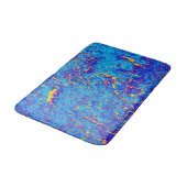 Tapis De Bain Texture Abstraite Distinctive (Angle)
