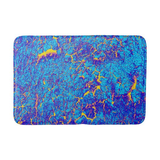 Tapis De Bain Texture Abstraite Distinctive (Devant)