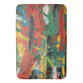 Tapis De Bain Texture acrylique vive (devant Vertical)