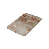 Tapis De Bain Texture Brown en pierre de marbre (Angle)