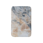 Tapis De Bain Texture cool en pierre de marbre (Devant (Vertical))