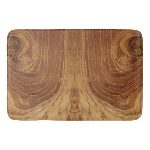 Tapis De Bain Texture de bois de teck rustique en bois photograp