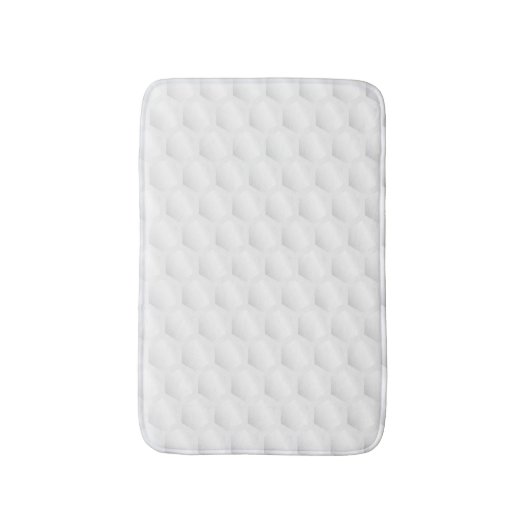 Tapis De Bain Texture de boule de golf (Devant (Vertical))
