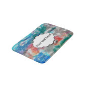 Tapis De Bain Texture de crayons (Angle)