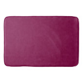 Tapis De Bain Texture de Denim magenta chaud, (Devant)