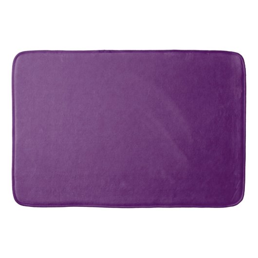 Tapis De Bain Texture de Denim Violet, (Devant)