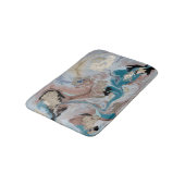 Tapis De Bain Texture de marbre doré cool (Angle)