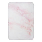 Tapis De Bain Texture de marbre rose doux (devant Vertical)