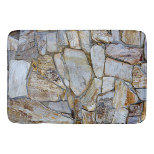 Tapis De Bain Texture de mur de roche