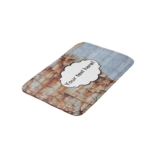 Tapis De Bain Texture de peinture d'épluchage (Angle)